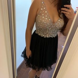 Ariana bead skater dress junior